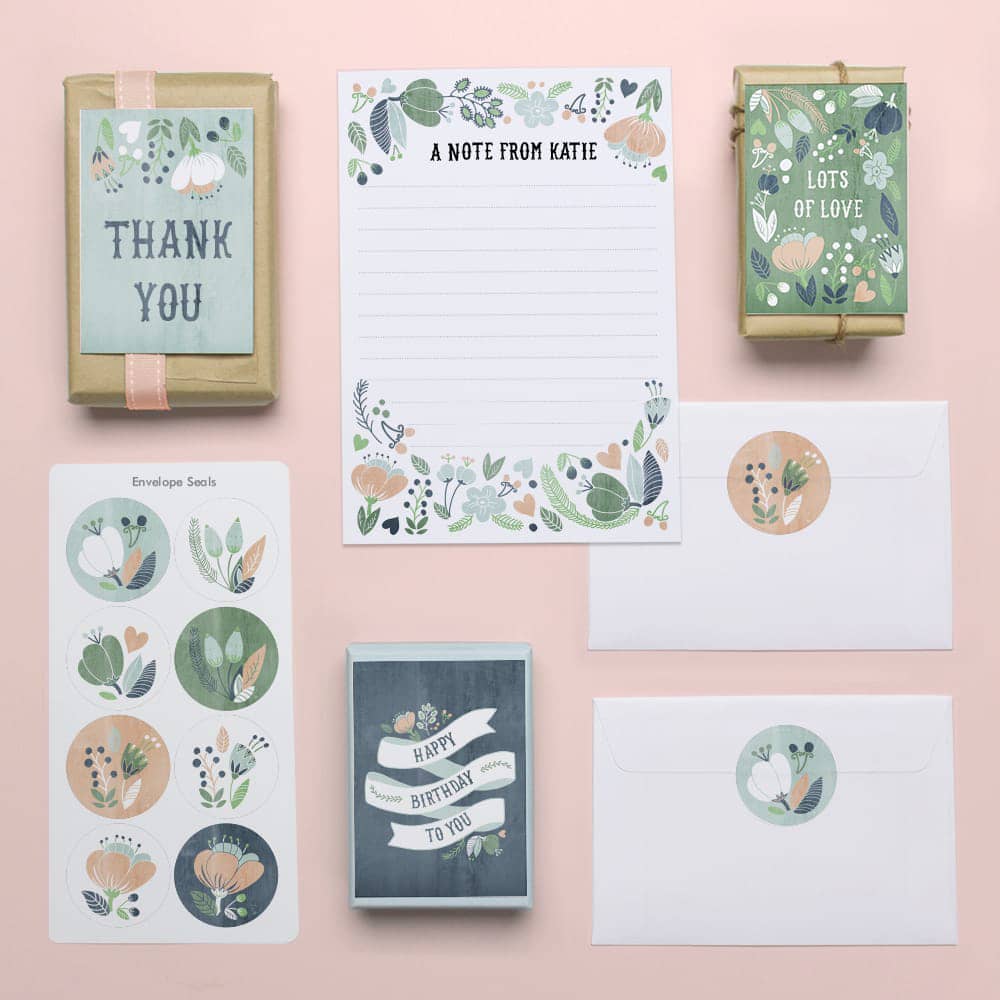 personalised stationery family calendars