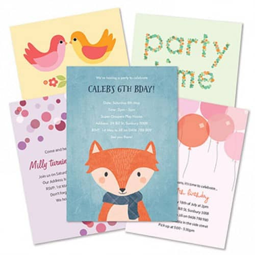 Party invitations clearance near me