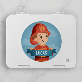 Large Personalised Kids School Bento Box