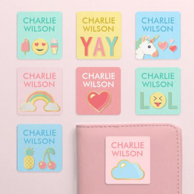 Paper Name Labels Pack