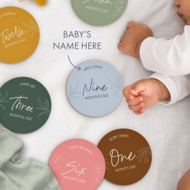 Monthly Milestone Discs [Personalised]