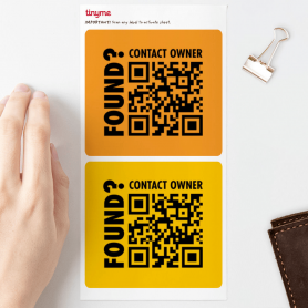 Mega QR Code Labels - Rectangle