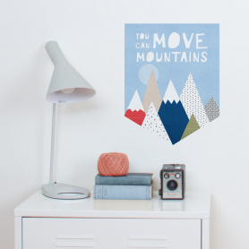 You Can Move Mountains Banner Decal