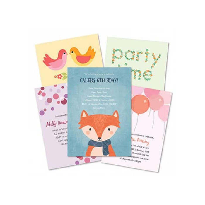 Party invitations 2025 near me