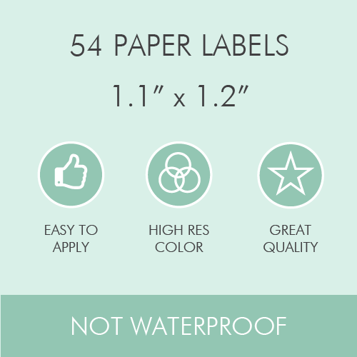 Sticky Name Labels for Kids Tinyme USA