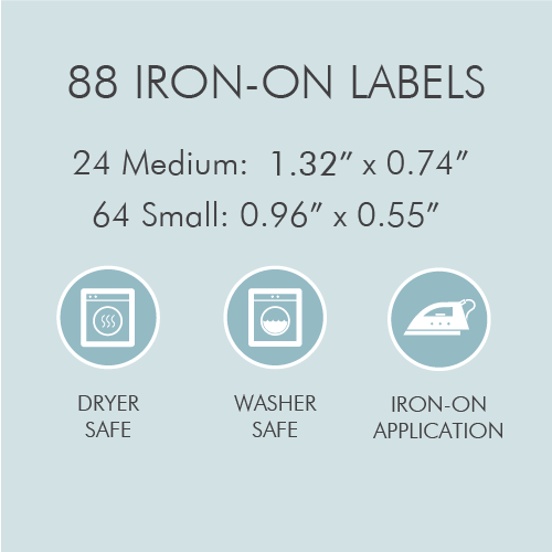 Iron On Clothing Labels Tinyme