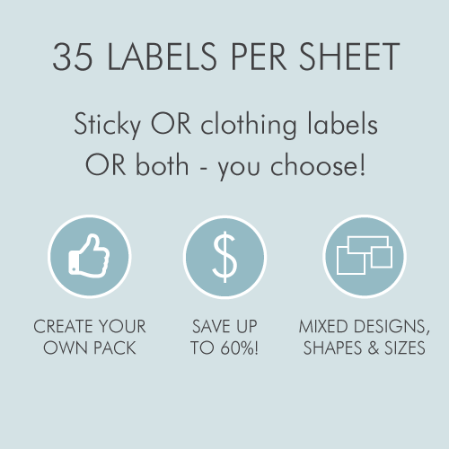 Daycare Labels - preschool labels - baby labels - Tinyme USA